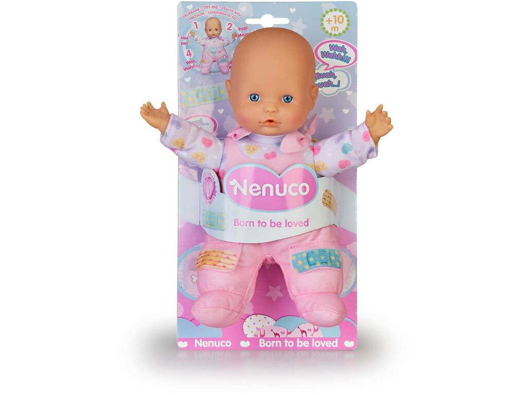 Nenuco Muñeca Tiritas con Sonidos Famosa NFN24000