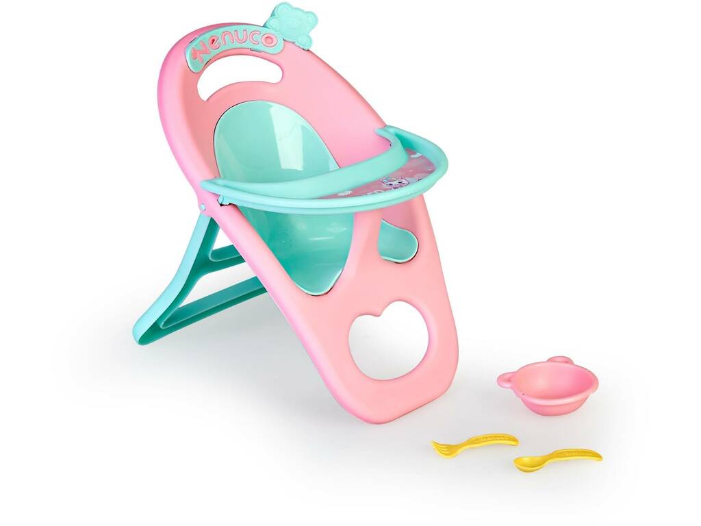 Nenuco Chaise Haute avec Accessoires Famosa NFN38000 