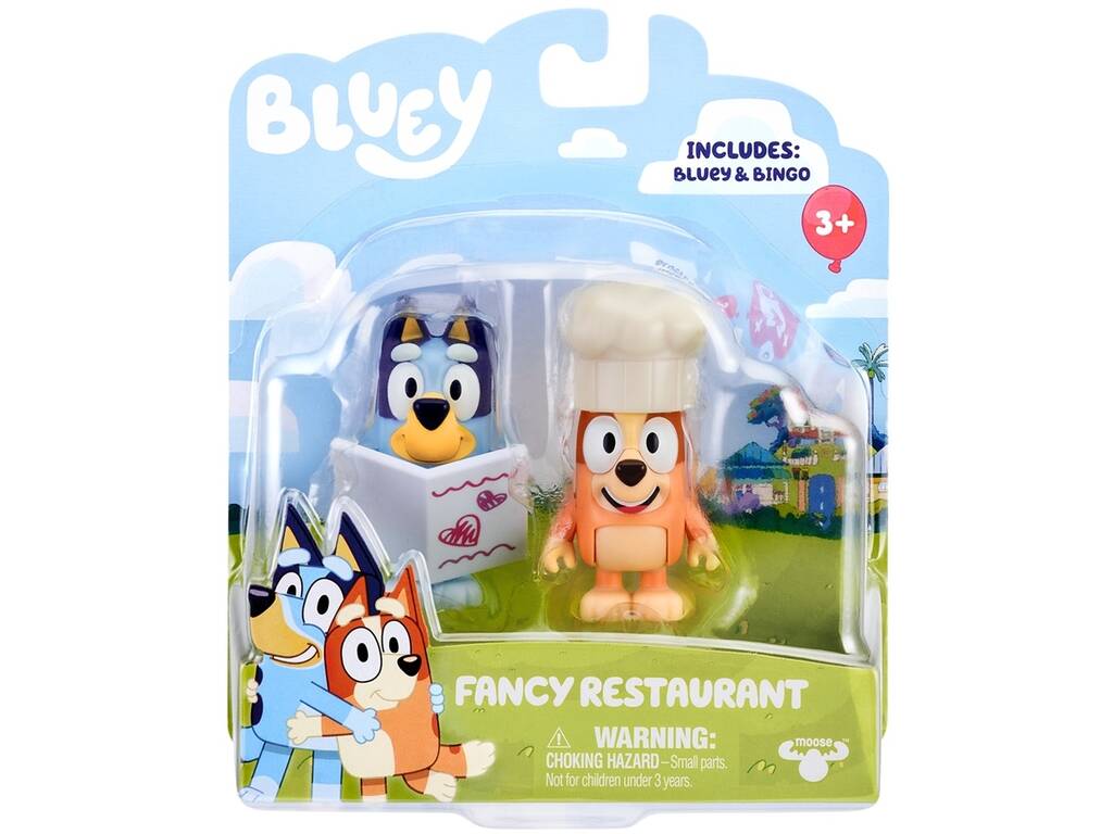 Bluey Pack 2 Figure Serie 2 Famosa BLY07000