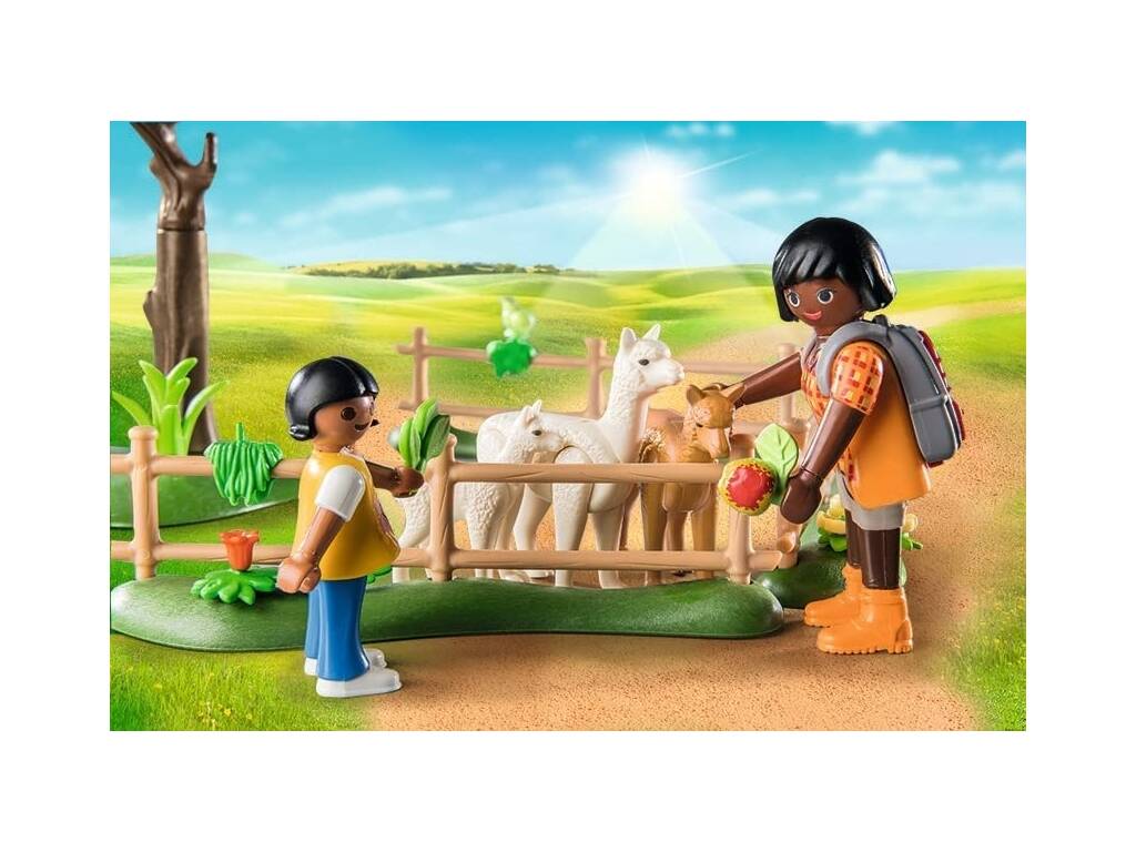 Playmobil Promenade à la campagne avec Alpaga 71251