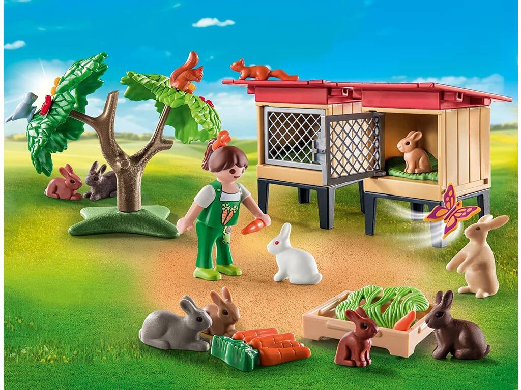 Playmobil Country Kaninchenstal 71252