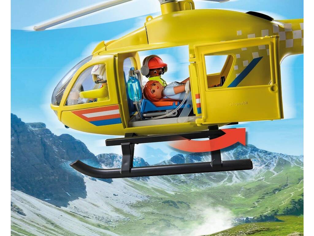 Playmobil City Life Elicottero di soccorso 71203