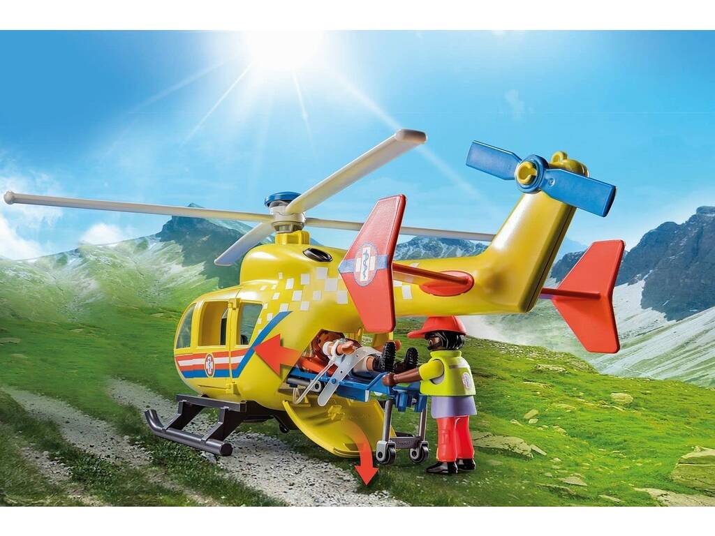 Playmobil City Life Elicottero di soccorso 71203
