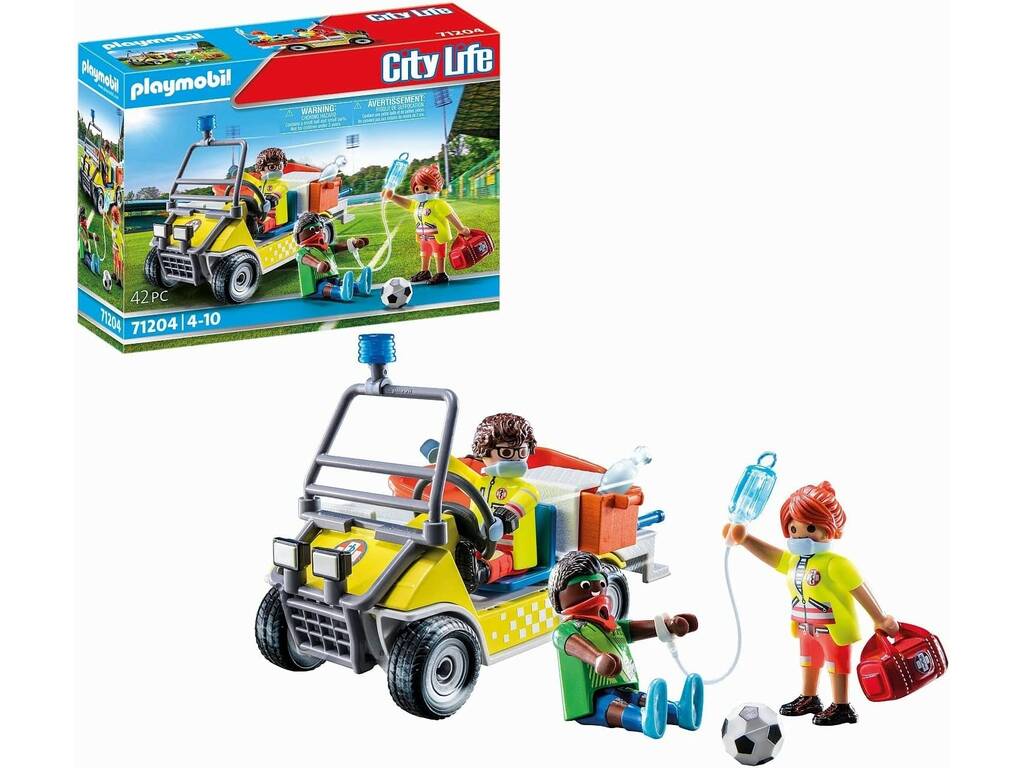 Playmobil City Life Voiture de Secours 71204 