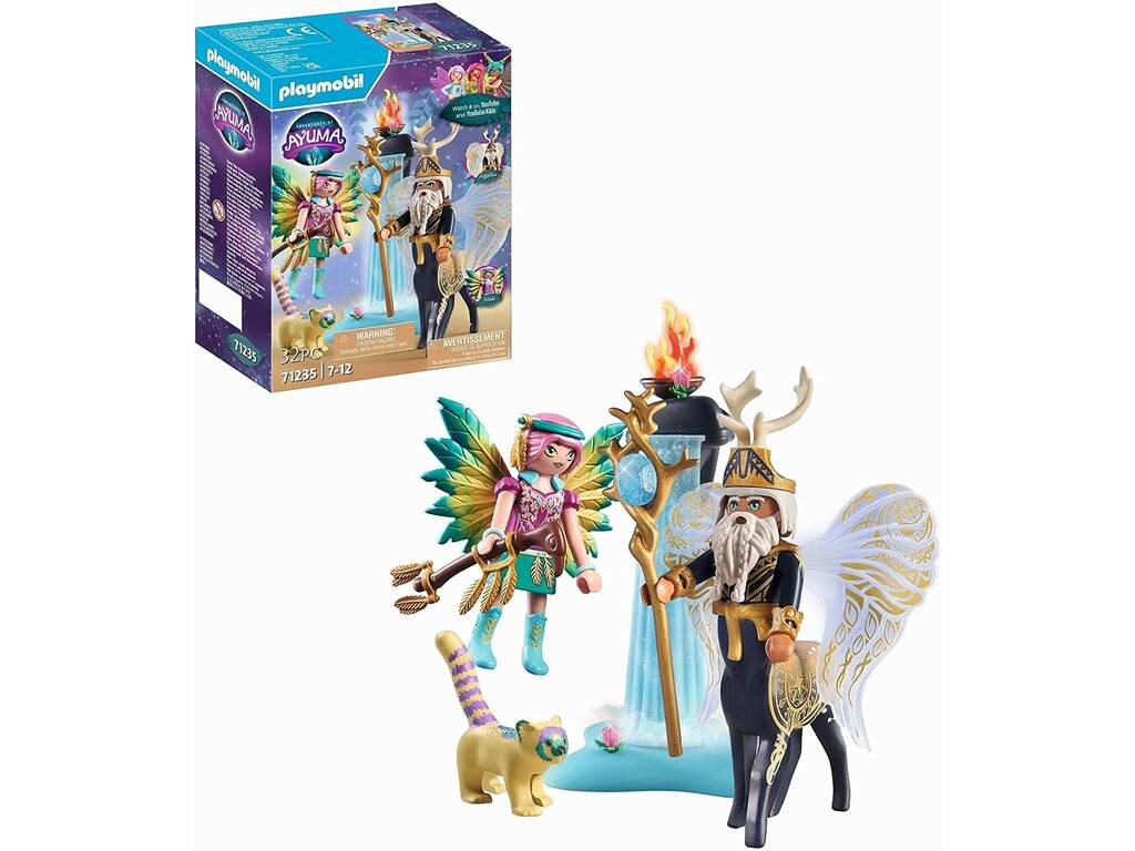 Playmobil Adventures Of Ayuma Abjatus con Knight Hildi 71235