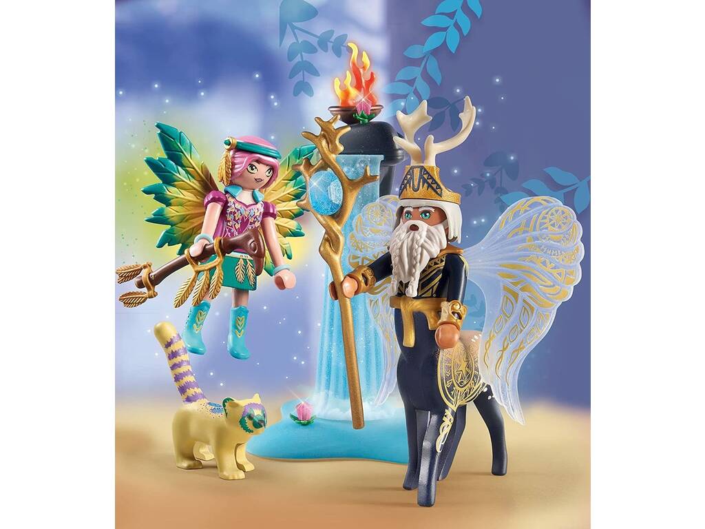 Playmobil Adventures Of Ayuma Abjatus con Knight Hildi 71235