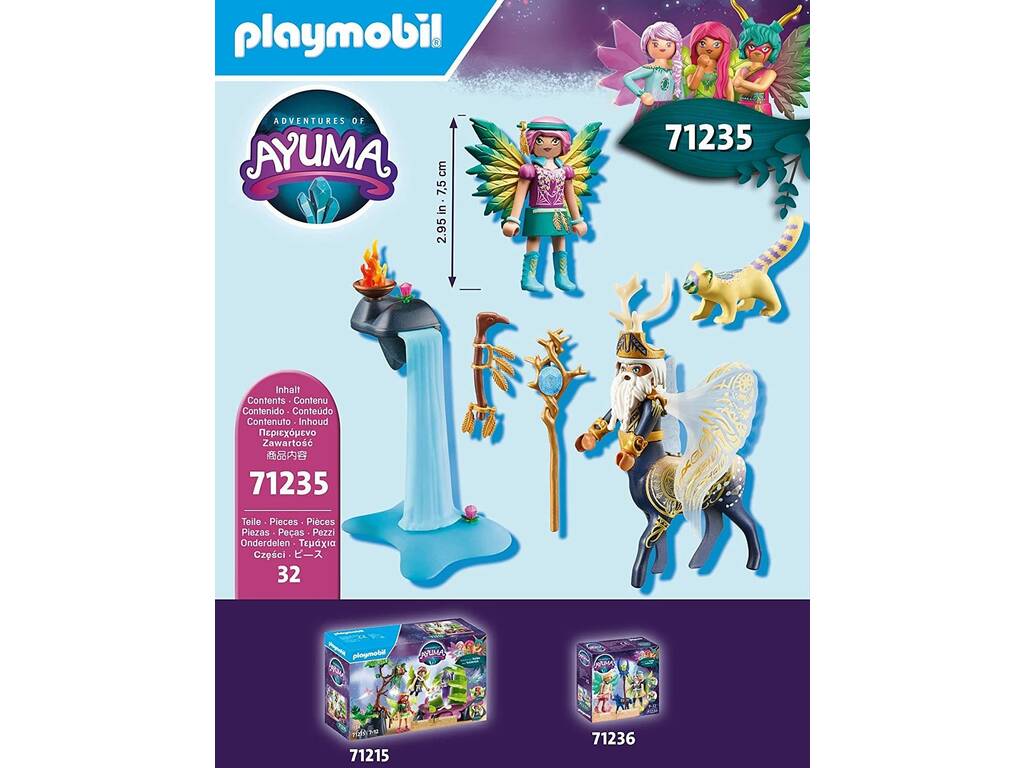 Playmobil Adventures Of Ayuma Abjatus con Knight Hildi 71235
