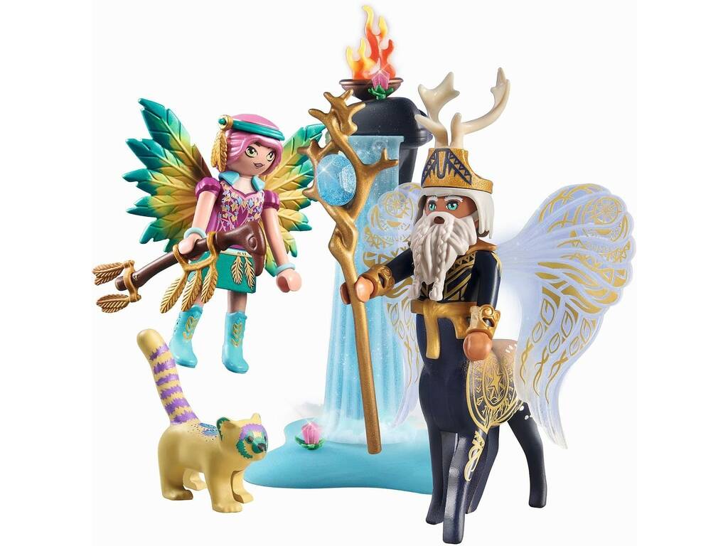 Playmobil Adventures Of Ayuma Abjatus con Knight Hildi 71235