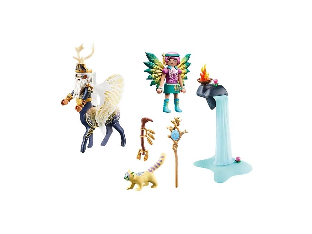 Playmobil Adventures Of Ayuma Abjatus con Knight Hildi 71235