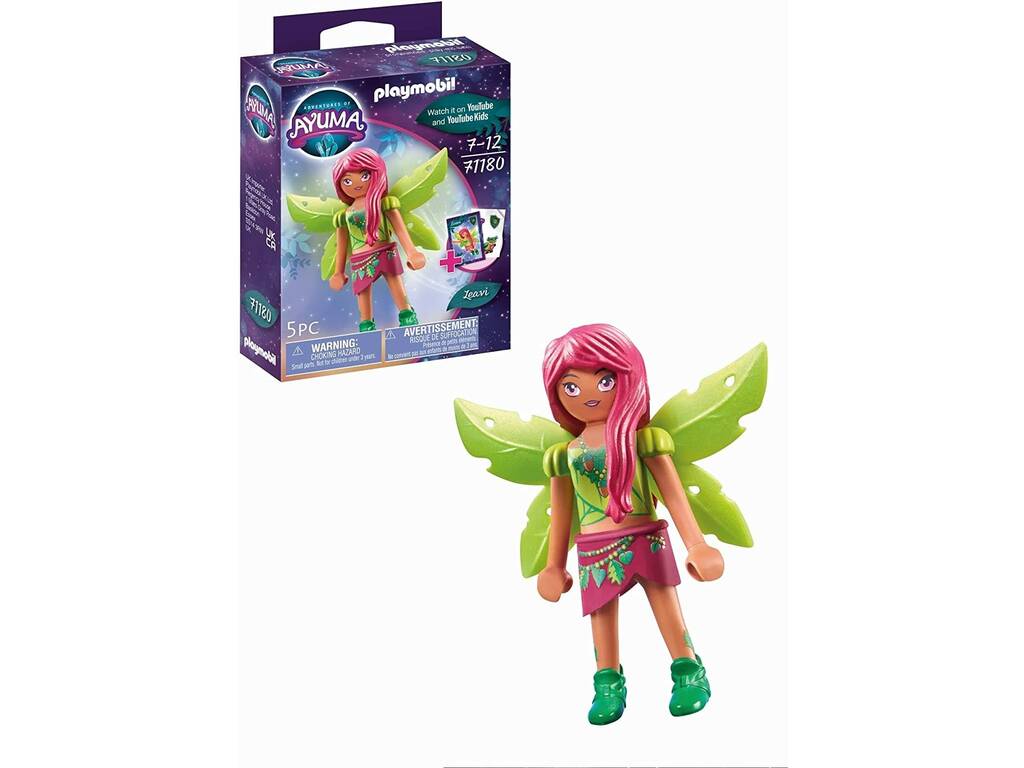 Playmobil Les aventures de la fée de la forêt Ayuma Leavi 71180