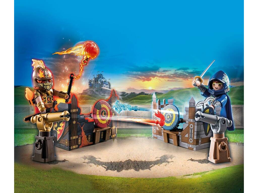 Playmobil Novelmore Vs Brunham Raiders Duello 71212