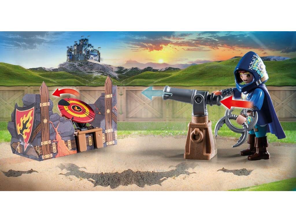 Playmobil Novelmore Vs Brunham Raiders Duello 71212