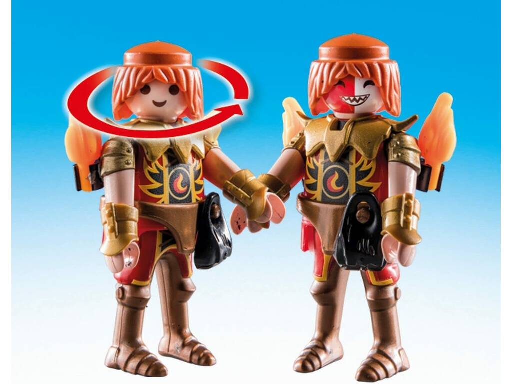 Playmobil Novelmore Vs Brunham Raiders Duello 71212