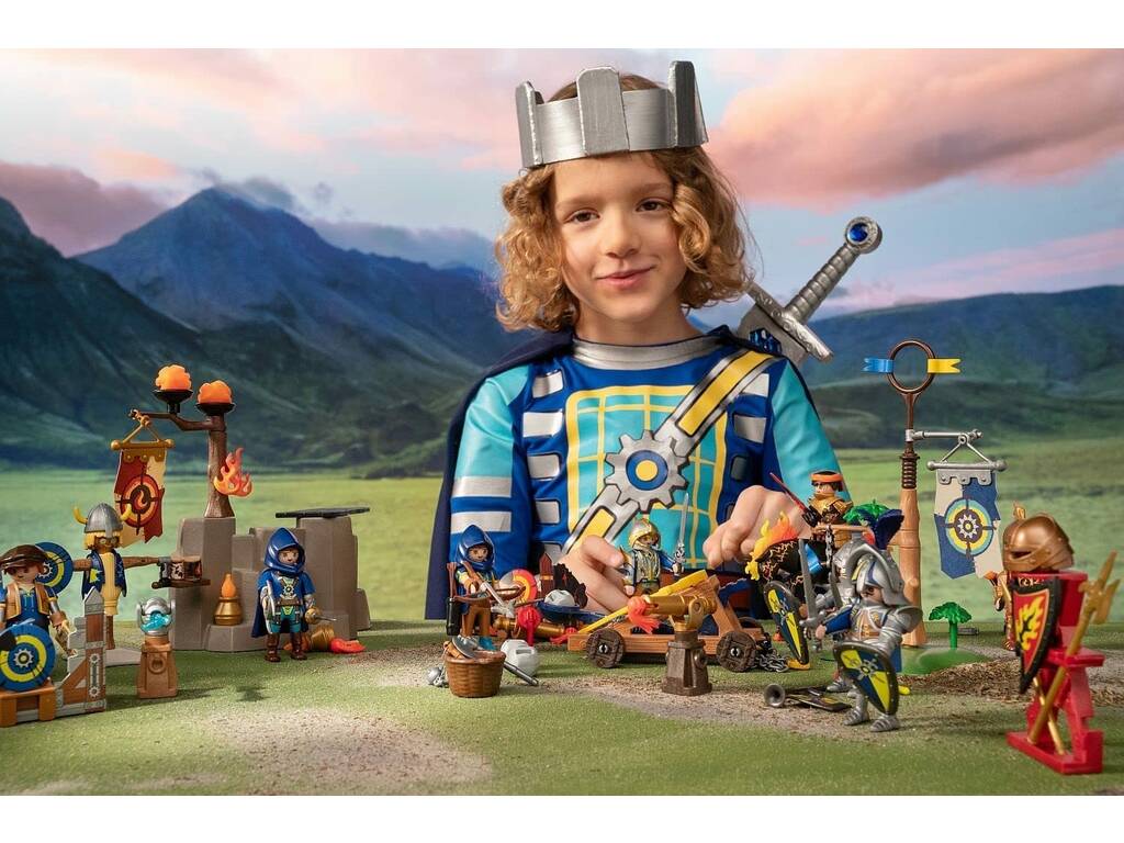 Playmobil Novelmore Vs Brunham Raiders Duello 71212