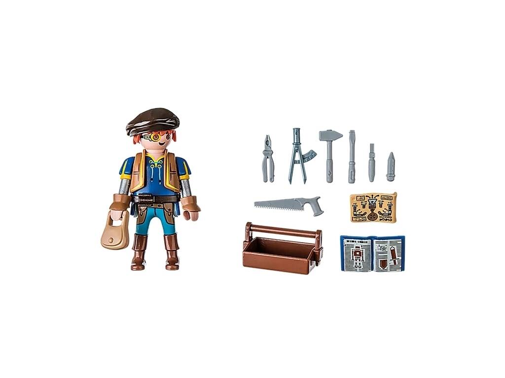 Playmobil Novelmore Darío con strumenti 71302