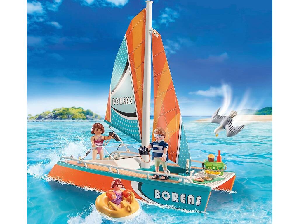 Catamaran Playmobil Family Fun par Playmobill 71043