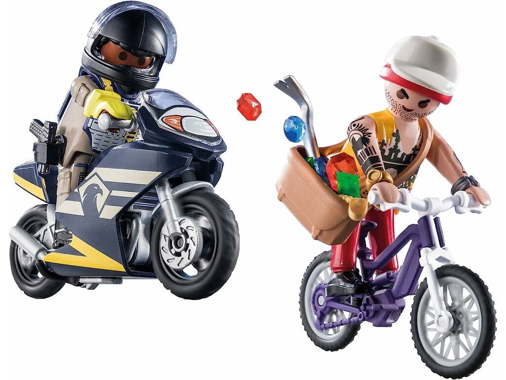 Playmobil Starter Pack Forze speciali e ladro 71255