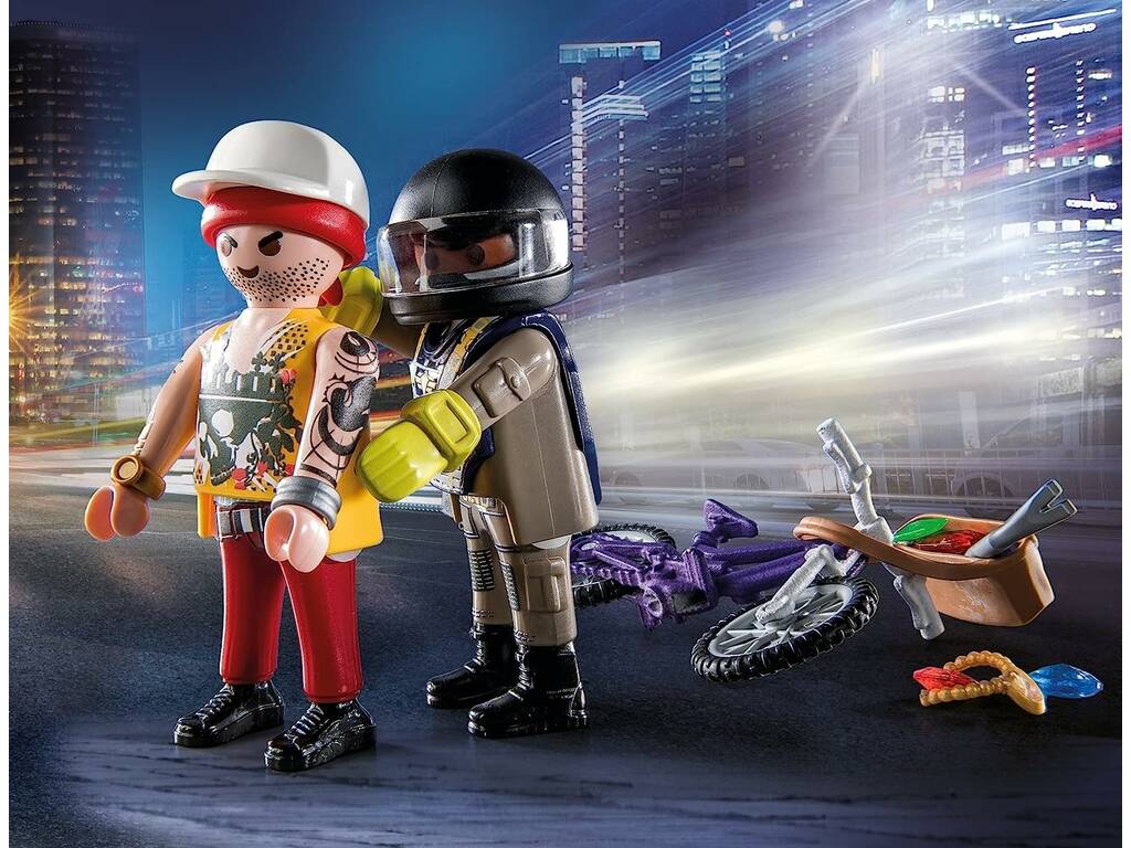Playmobil Starter Pack Forze speciali e ladro 71255
