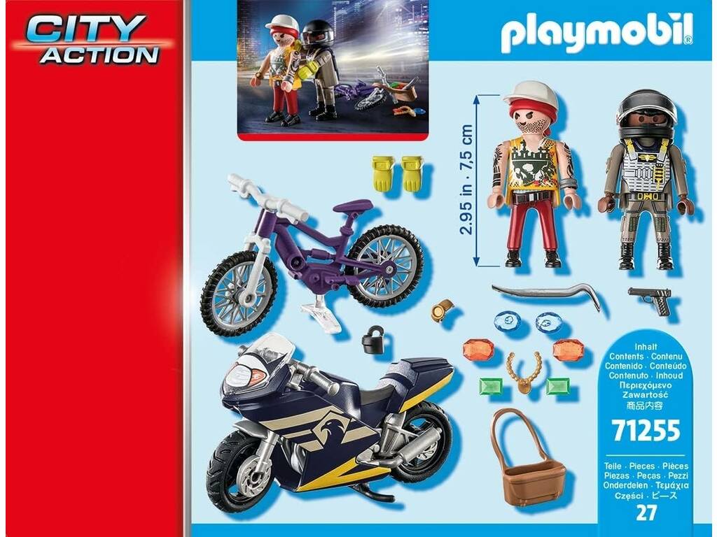 Playmobil Starter Pack Forze speciali e ladro 71255