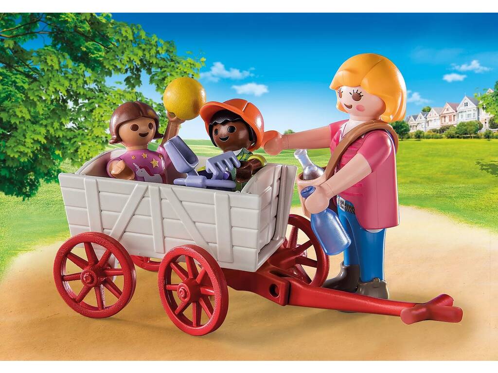 Playmobil Starter Pack Educateur avec chariot 71258