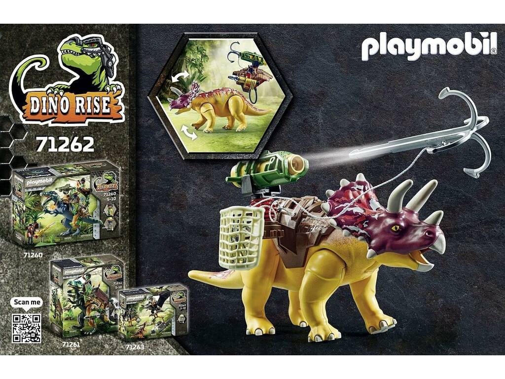 Playmobil Dino Rise Triceratops 71262