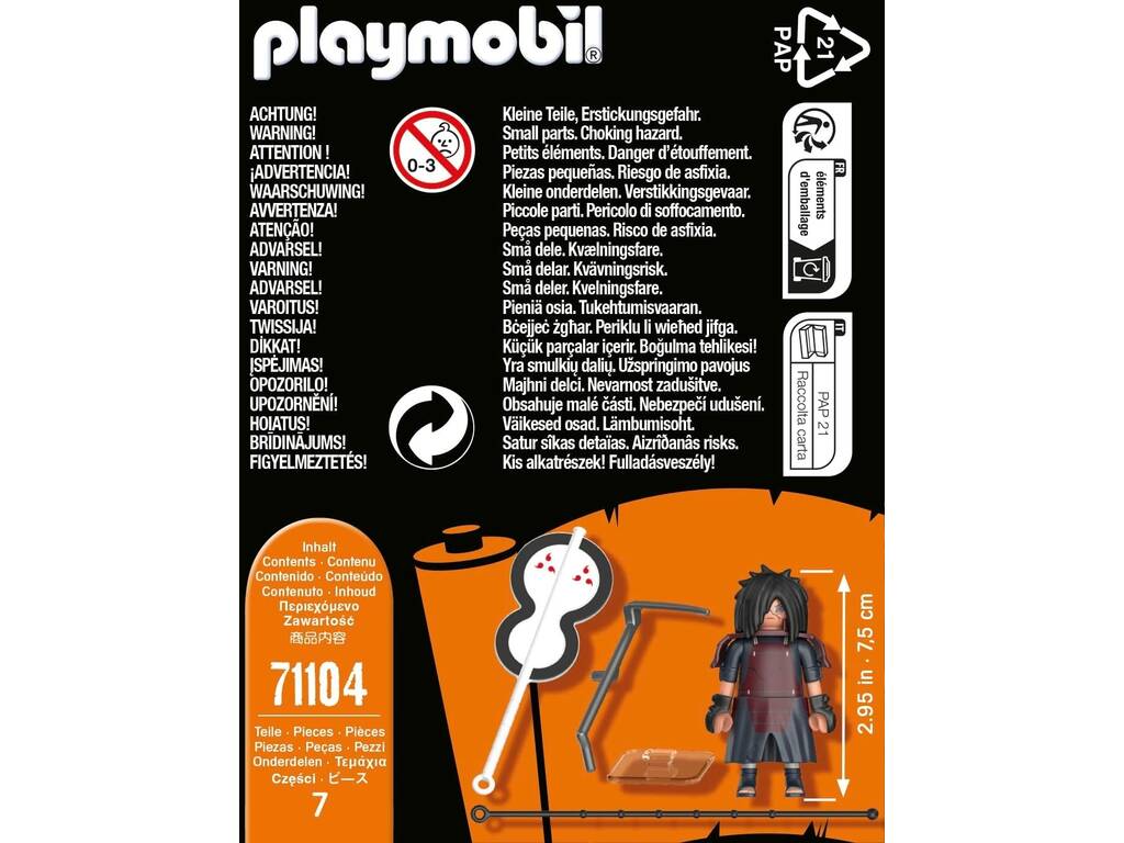 Playmobil Naruto Shippuden Figurine Madara 71104 