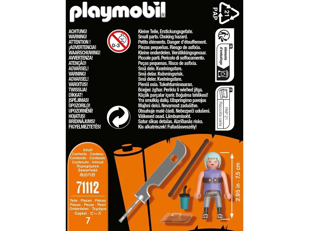  Playmobil Naruto Shippuden Suigetsu 71112 