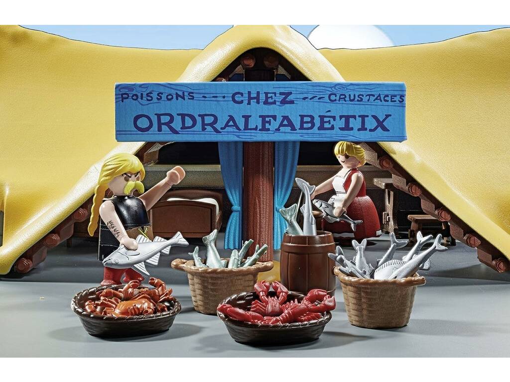 Playmobil Asterix La Cabane de Ordenalfabetix 71266