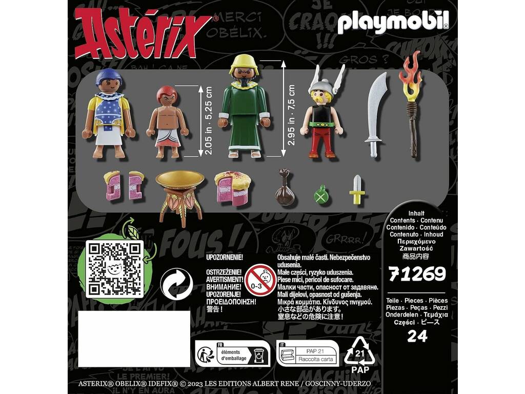 Playmobil Axterix Paletabix e la torta avvelenata di Playmobil 71269