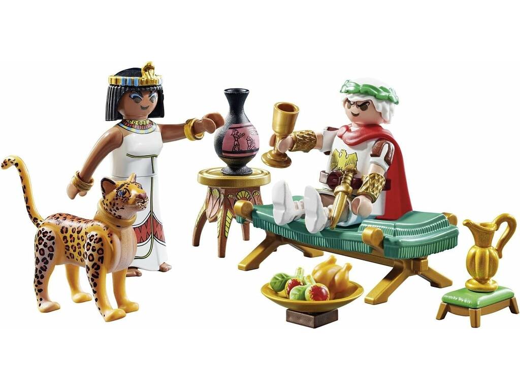 Playmobil Axterix Cesare e Cleopatra 71270