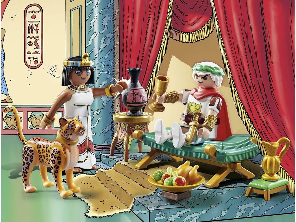 Playmobil Axterix Cesare e Cleopatra 71270