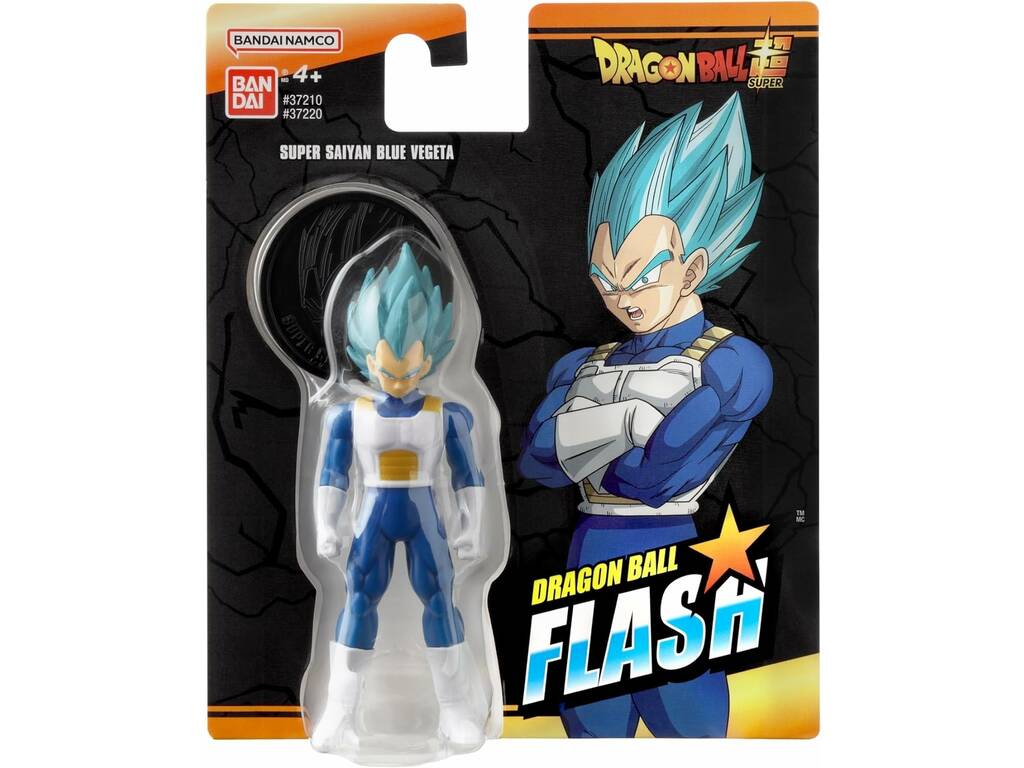 Dragon Ball Super Flash Figure Super Saiyan Blue Vegeta Bandai 37220