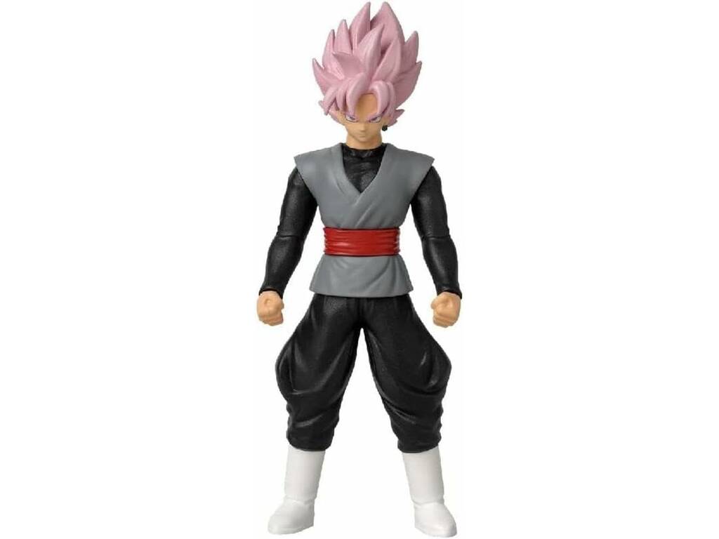 Figura Dragon Ball Super Flash Super Saiyan Rosé Goku Black di Bandai 37221
