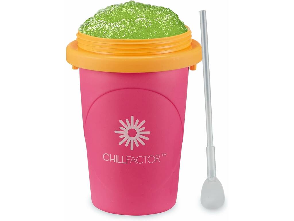 Chillfactor Granita Neon Slushy Maker Rosa Bandai CO07722