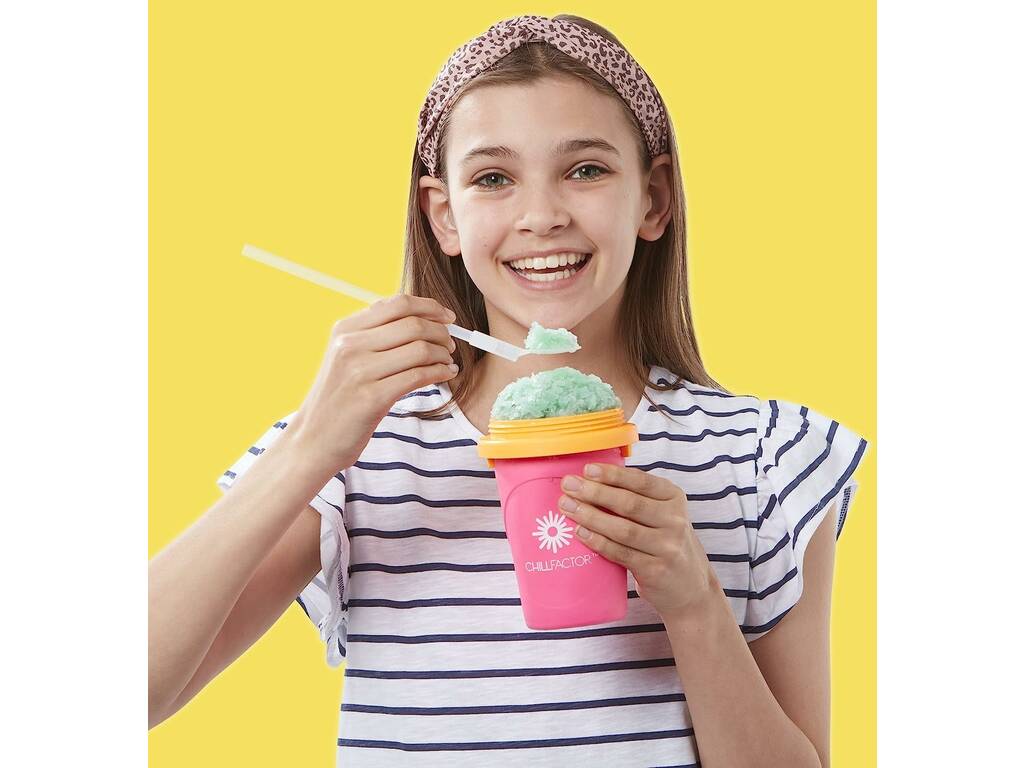 Chillfactor Granita Neon Slushy Maker Rosa Bandai CO07722