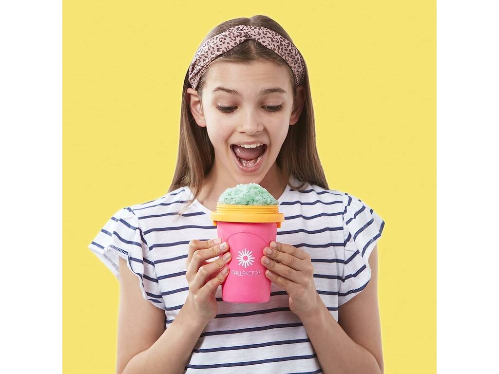 Chillfactor Granita Neon Slushy Maker Rosa Bandai CO07722