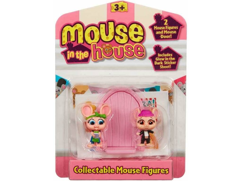 Mouse In The House Pack 2 Bandai Figures CO07391