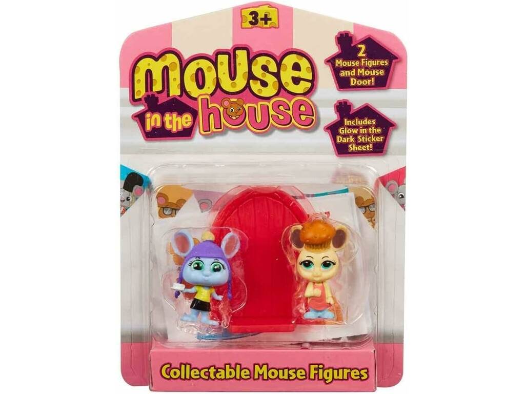 Mouse In The House Pack 2 Bandai Figures CO07391