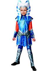 Costume pour fille Ahsoka Tano Classic Star Wars T-M Rubies 702880-M