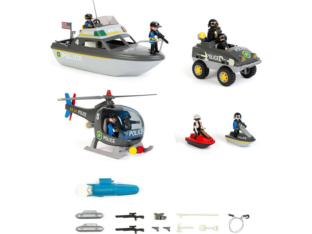 Playmobil Mega Set Forces Speciales 9043 