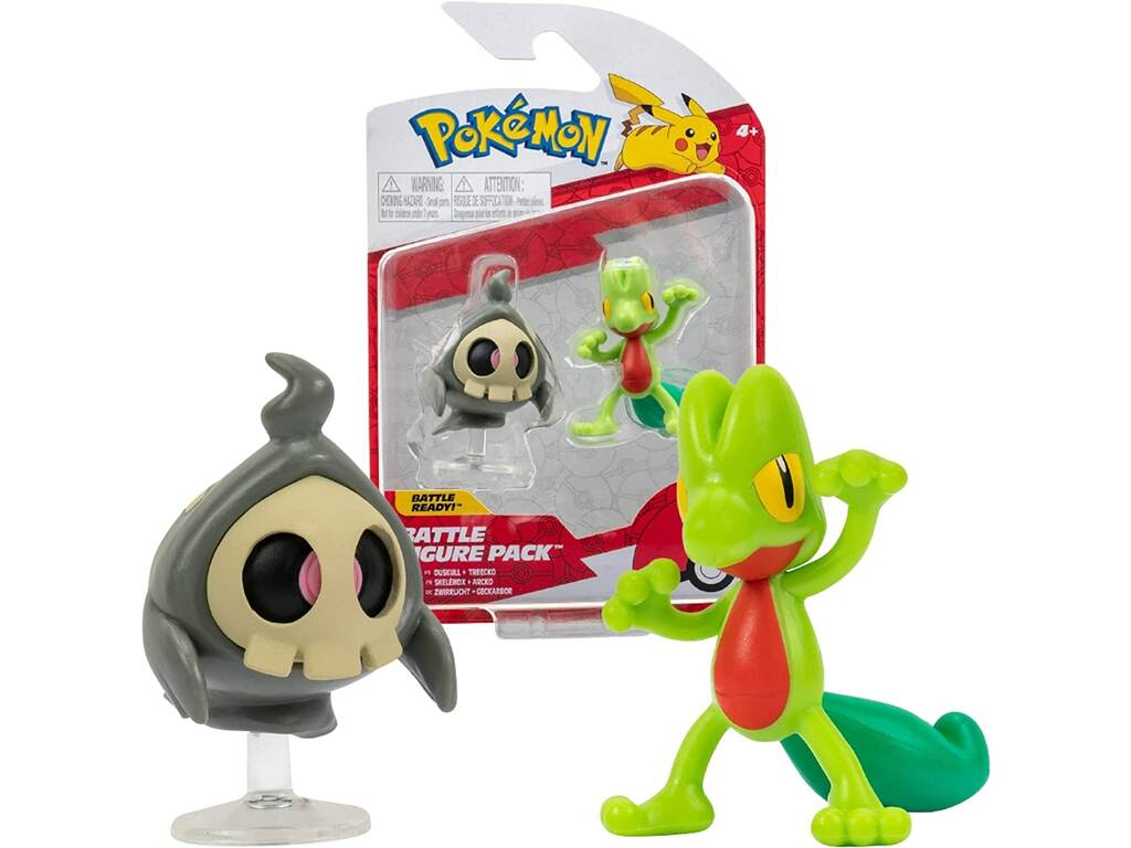 Pokémon Pack de Combate Treecko e Duskull Spin Master 95007