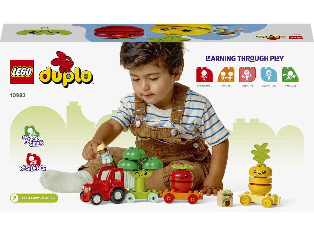 Lego Duplo Trattore per frutta e verdura 10982