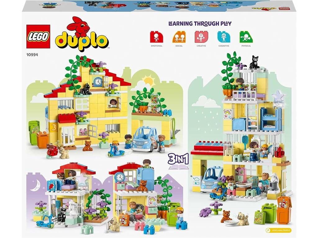 Lego Duplo Casa familiare 3 in 1 10994