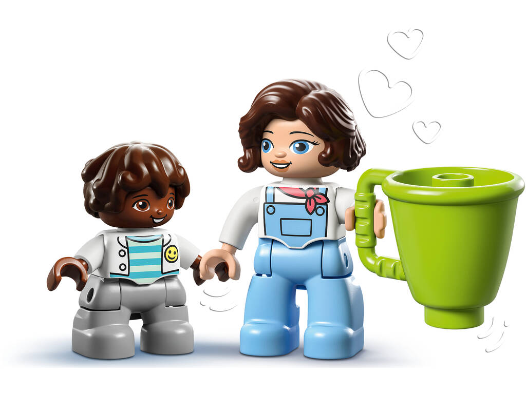Lego Duplo Town Casa Familiare con Ruote Lego 10986