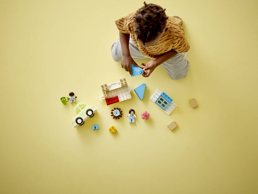 Lego Duplo Town Casa Familiare con Ruote Lego 10986