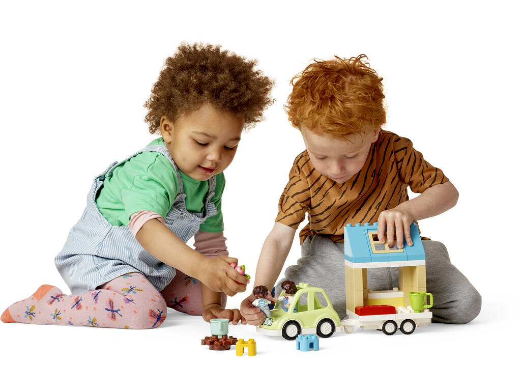 Lego Duplo Town Casa Familiare con Ruote Lego 10986