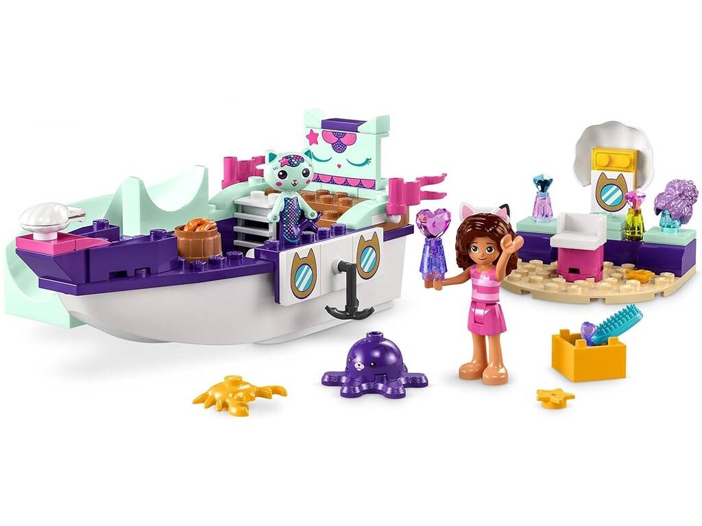 Lego Casa delle bambole di Gabby Barca e Spa di Gabby e Siregata 10786