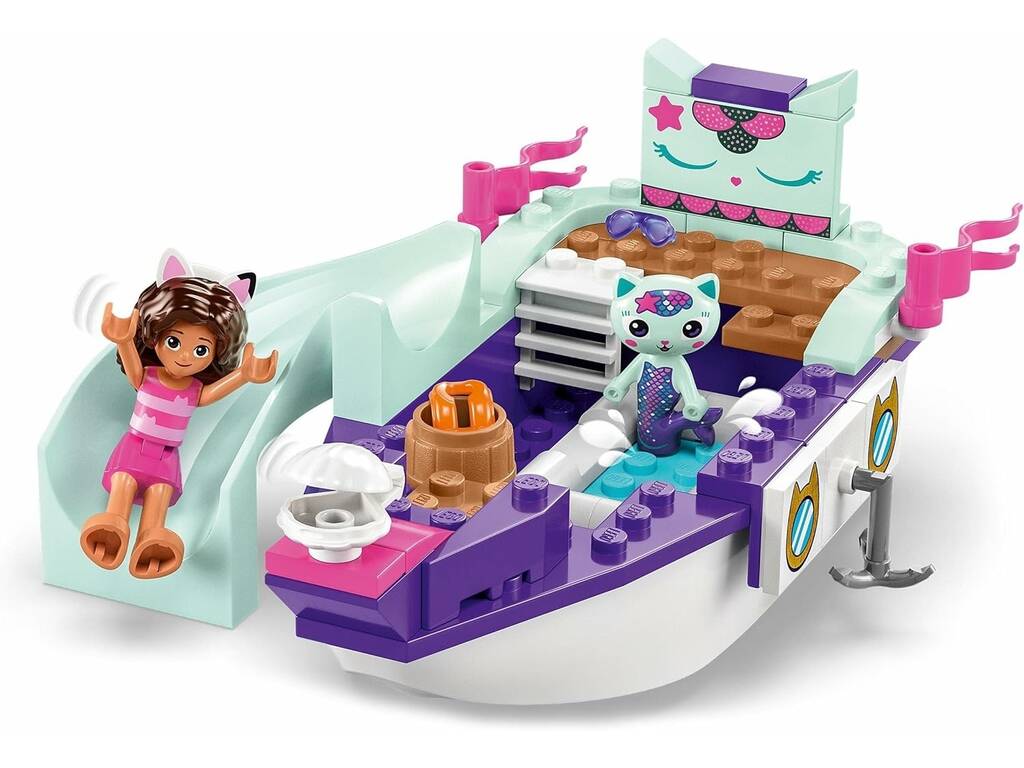 Lego Casa delle bambole di Gabby Barca e Spa di Gabby e Siregata 10786