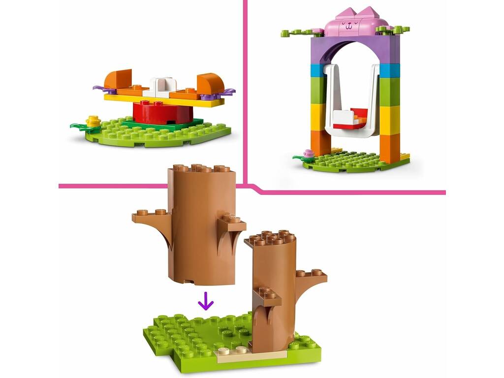 Lego Casa delle bambole di Gabby Festa in giardino di Hadigata 10787