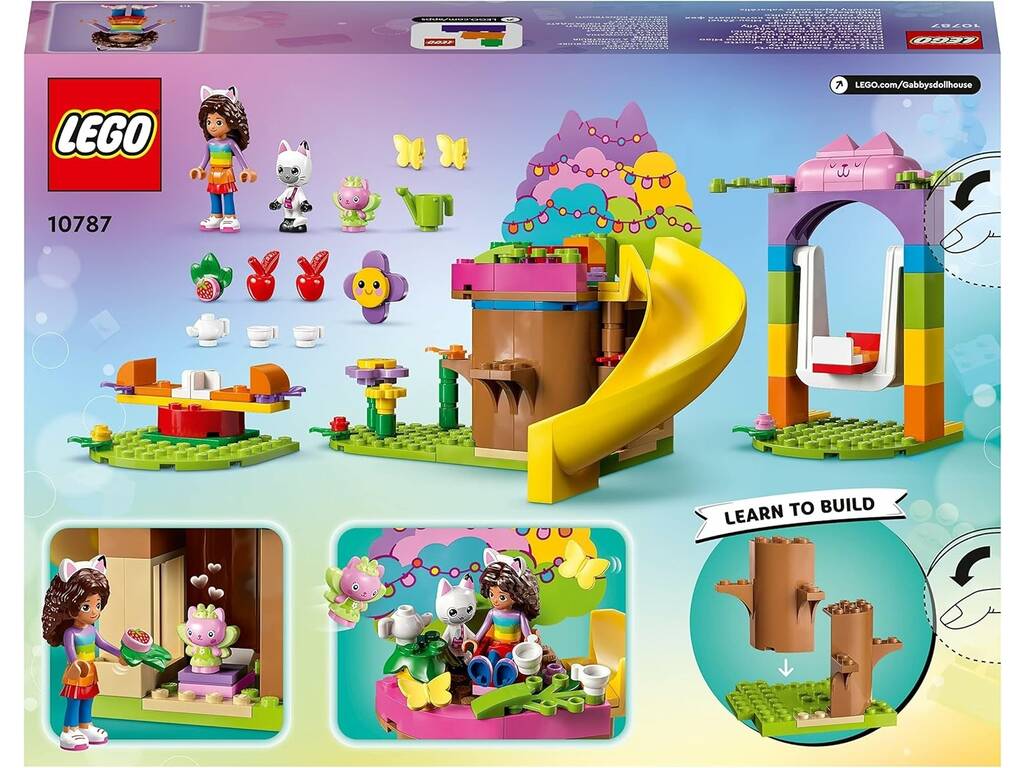 Lego Casa delle bambole di Gabby Festa in giardino di Hadigata 10787